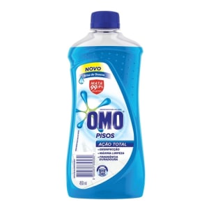 Desinfetante Para Uso Geral Brisa Do Oceano Omo Pisos Frasco 450ml