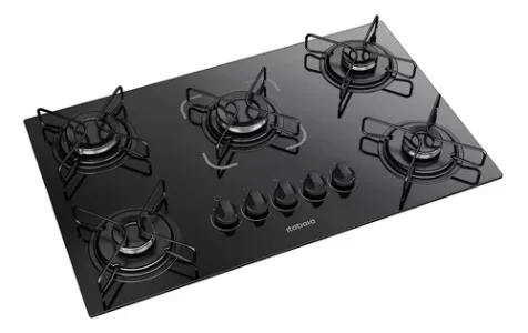 Fogão Cooktop A Gás Essencial Itatiaia 110V/220V (Preto)