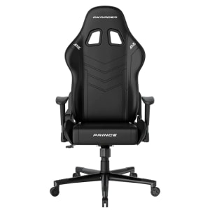 Cadeira Gamer Dxracer Prince Giratória Com Regulagem De Altura Preta - LPF132LTC