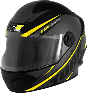 Pro Tork Capacete R8 Fosco 56 Cinza/Amarelo