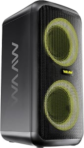 WAAW by ALOK Caixa de Som INFINITE 200 Bluetooth, Tipo Torre, 4 Alto-Falantes com LED's Dinâmicos, TWS, 160W RMS