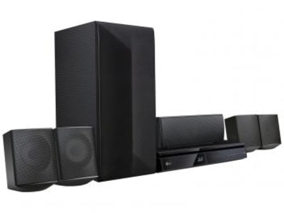 Home Theater LG LHB625M c/Blu-Ray 3D c/ DVD - 1000W 5.1 Canais Wireless Conexão HDMI USB - Magazine Ofertaesperta