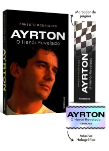 Livro Ayrton O Herói Revelado + Brindes - Ernesto Rodrigues