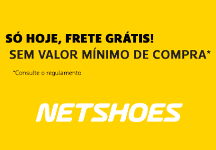 frete grátis netshoes