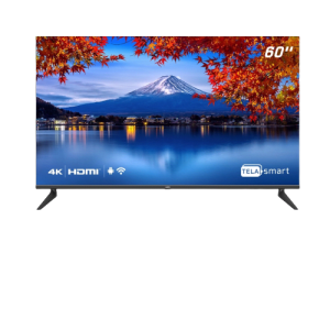 Smart TV Hq 60 Uhd 4K, Hdr Android 11, Sistema Ultrasound, Design Slim, Processador Quad Core, Espelhamento De Tela, HQSTV60NK