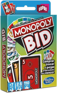 Jogo Monopoly Bid, Cor: Estampado - Copag