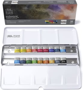 Aquarela Winsor & Newton Prof C/18 0190100 HP TRAVEL, Não Aolicável