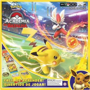 Box Pokémon Academia De Batalha, Cor: Estampado - Copag