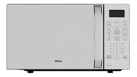 Micro-ondas Pmo23bb 20 Litros 1100w Com Prato Philco