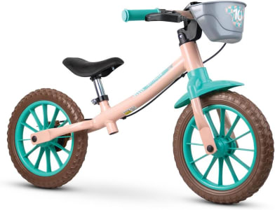 Bicicleta Infantil Balance Bike sem Pedal Love, Nathor