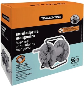 Enrolador De Mangueira 1/2" Até 55m- Tramontina