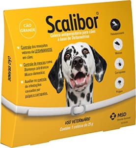 Coleira Antiparasitária 65cm para Cães - Scalibor