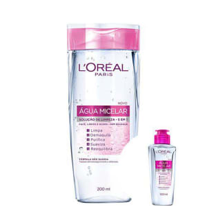 Kit L'oréal Paris Dermo Expertise Água Micelar 5 Em 1 -200ml+água Micelar 5 Em 1-100 Ml