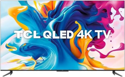 TCL QLED TV 50” C645 4K UHD GOOGLE TV DOLBY VISION GAMING