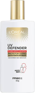 Protetor Solar Facial L'Oréal Paris UV Defender Fluido FPS 60 - 40g