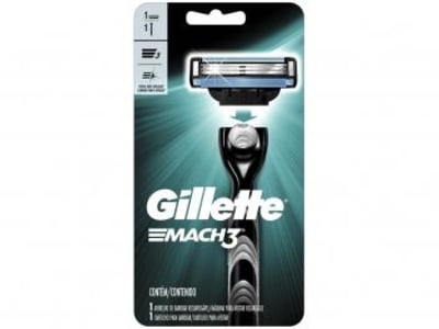 Gillette Mach3 - Aparelho de Barbear - Magazine Ofertaesperta