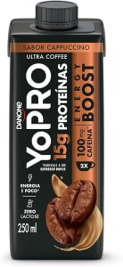 YoPRO Energy Boost Cafeína UHT Capuccino 15g Proteínas 250ml