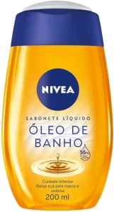 NIVEA Sabonete Líquido Óleo De Banho 200ml