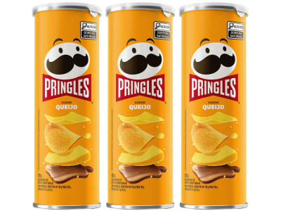 Kit Batata Pringles Queijo 109g 3 Unidades