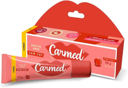 Hidratante Labial com cor Carmed Maça do Amor 10g