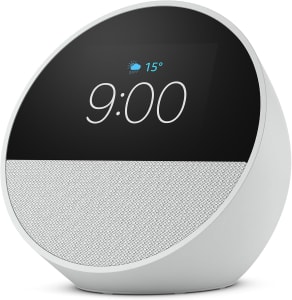 Novo Echo Spot com Alexa (2024) — Despertador Inteligente Com Som Vibrante (Disponível Em 2 Cores)