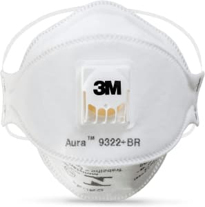 Respirador para Partículas 3M™ Aura™ 9322, PFF-2(S) - Branco