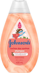 2 Unidades — Shampoo Para Cabelos Cacheados Johnson's Baby Cachos Dos Sonhos 400ml