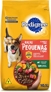 Ração Pedigree Para Cães Adultos Raças Pequenas 101 kg