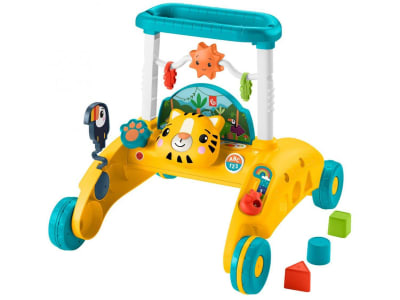 Andador Infantil Tigre Mattel Fisher-Price - Primeiros Passos de Empurrar