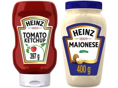 Confira ➤ Ketchup Tradicional Heinz – 397g + Maionese Tradicional Heinz 400g ❤️ Preço em Promoção ou Cupom Promocional de Desconto da Oferta Pode Expirar No Site Oficial ⭐ Comprar Barato é Aqui!