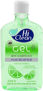 Gel Antisséptico 70% (65,8 Inpm) Extrato de Frutas Cítricas 438g - 500ml HI Clean