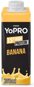 Confira ➤ 3 Unidades – YoPRO Bebida Láctea UHT Banana 15g de proteínas 250ml ❤️ Preço em Promoção ou Cupom Promocional de Desconto da Oferta Pode Expirar No Site Oficial ⭐ Comprar Barato é Aqui!
