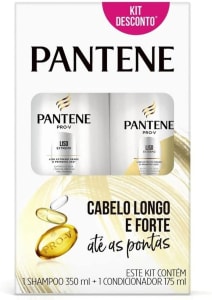 Kit Pantene Liso Extremo Shampoo 350ml + Condicionador 175ml