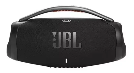 Caixa De Som Boombox 3 Bluetooth Preta Jbl Bivolt Cor Preto 110v/220v