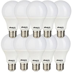 Kit 10 Lâmpadas Bulbo LED 9W 6500K Galaxy