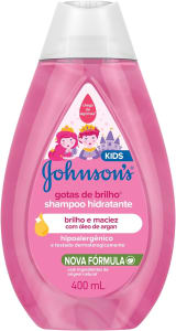 Shampoogotas de Brilho Johnson'S Baby Rosa 400 Ml