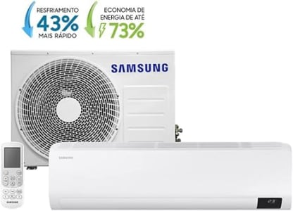 Ar Condicionado Split Samsung Digital Inverter Ultra 22000 BTU/h Frio AR24BVHZCWKNAZ - 220 Volts