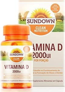 Vitamina D 2000UI – Sundown Naturals 200 cápsulas