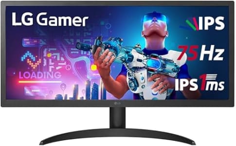 Monitor Gamer Lg Ultrawide 26wq500 - Tela Ips De 25.7", 21:9, Fhd (2560x1080), 75hz, 1ms