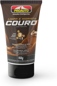 3 Unidades Limpa e Hidrata Couro Proauto 150g cada