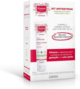 Kit 2 Unidades Creme Antiestrias Mustela Maternité - 150ml
