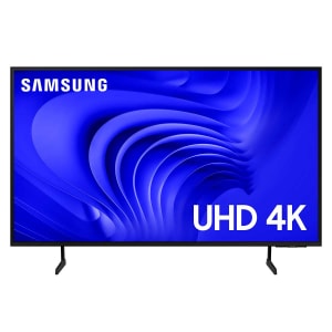 Smart Big TV 75" UHD Samsung 4K 75DU7700 2024 Processador Crystal 4K Gaming Hub Alexa built in
