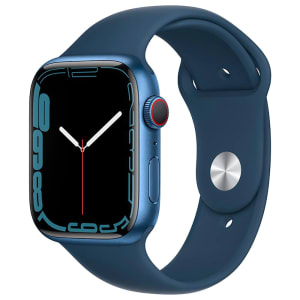 Apple Watch Series 7 GPS + Cellular 41mm Caixa Azul de Alumínio com Pulseira Esportiva