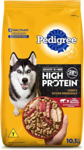 PEDIGREE Ração Pedigree High Protein Cães Adultos Carne E Frango 10 1Kg