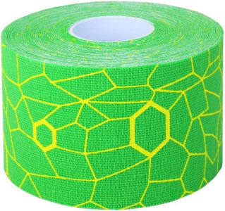 BANDAGEM ELÁSTICA ADESIVA THERABAND KINESIOLOGY TAPE VERDE