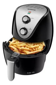 Fritadeira Elétrica Mondial Inox IV 3,5L - AF-30-I