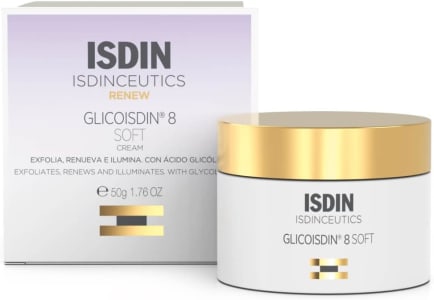 Creme Facial com Ácido Glicólico ISDINCEUTICS Glicoisdin 8 Soft 50g