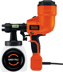 Black Decker Pistola de Pintura Elétrica HVLP, Ideal para Pintura e Pulverização, Modelo BDPH200B, 110V