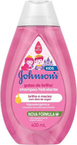 Shampoogotas de Brilho, Johnson'S Baby, Rosa, 400 Ml