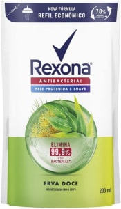 2 Unidades — Refil Sabonete Líquido Rexona Erva Doce 200ml